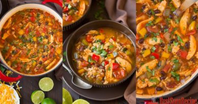 Rice and Chicken Fajita Soup Recipe